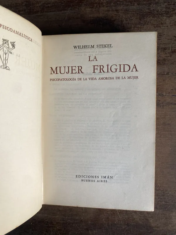 La mujer frigida - Stekel Wilhelm (5m3)