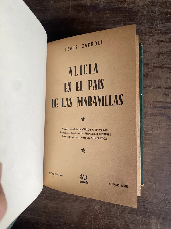 Alicia en el Pais de las Maravillas - Carroll Lewis (5m3)