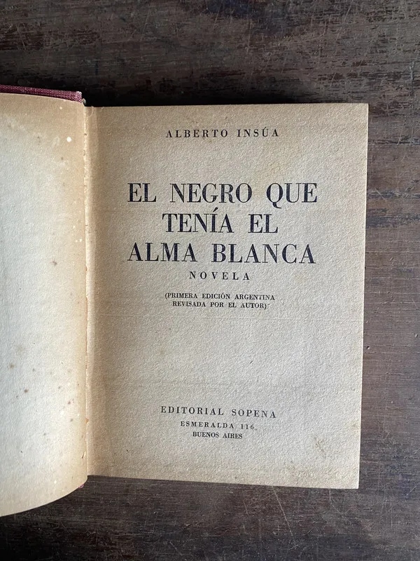 El negro que tenia el alma blanca - Insua Alberto (5m3)