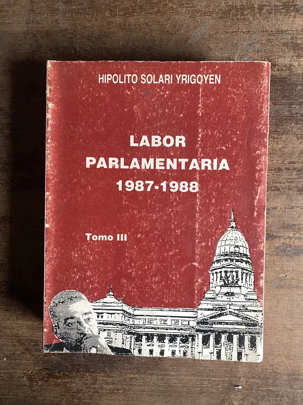 Labor Parlamentaria 1987-1988 - Solari Yrigoyen (5m4)
