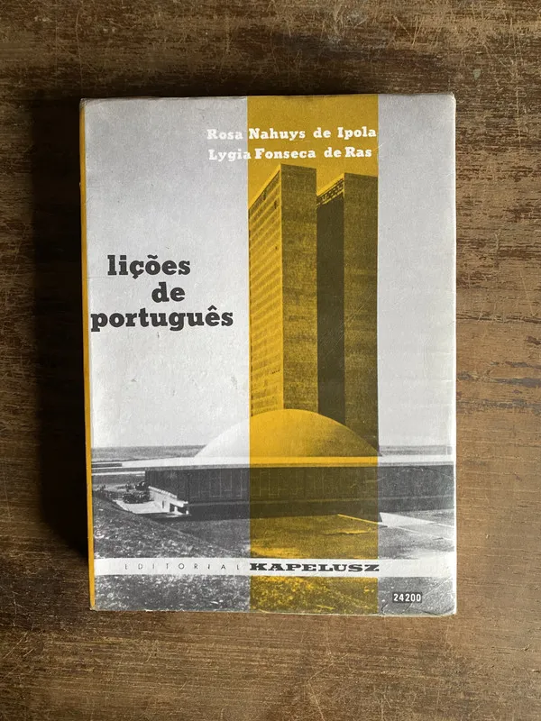Tapa de Licoes de portugues - Nahuys de Ipola (5m4)