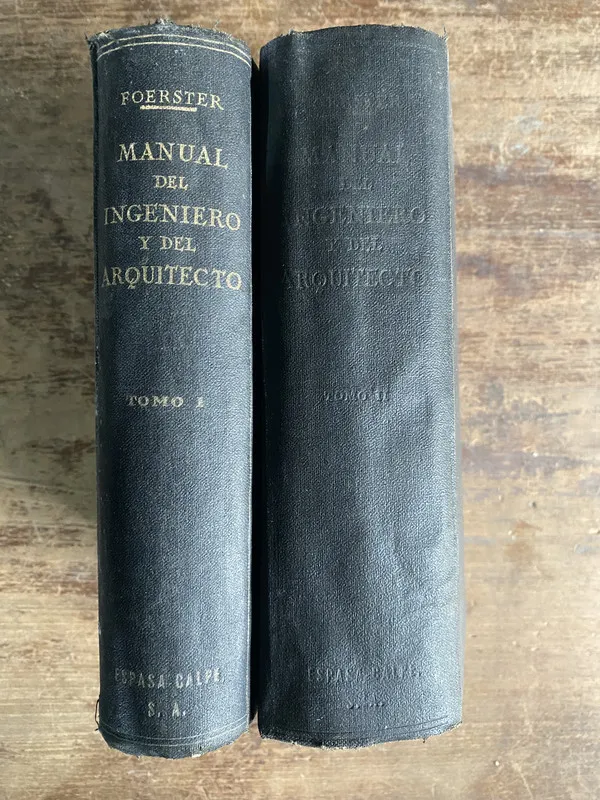 Manual del Ingeniero y del Arquitecto - Foerster (5m5)