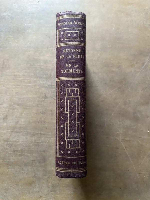 Retorno de la Feria / En la Tormenta - Scholem Aleijem (3w5