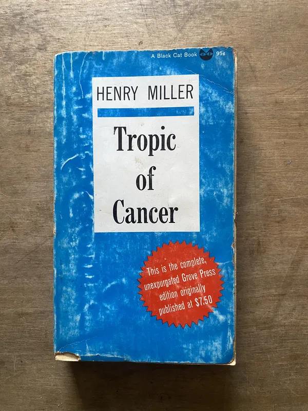 Tropic of Cancer - Miller Henry (3w5)
