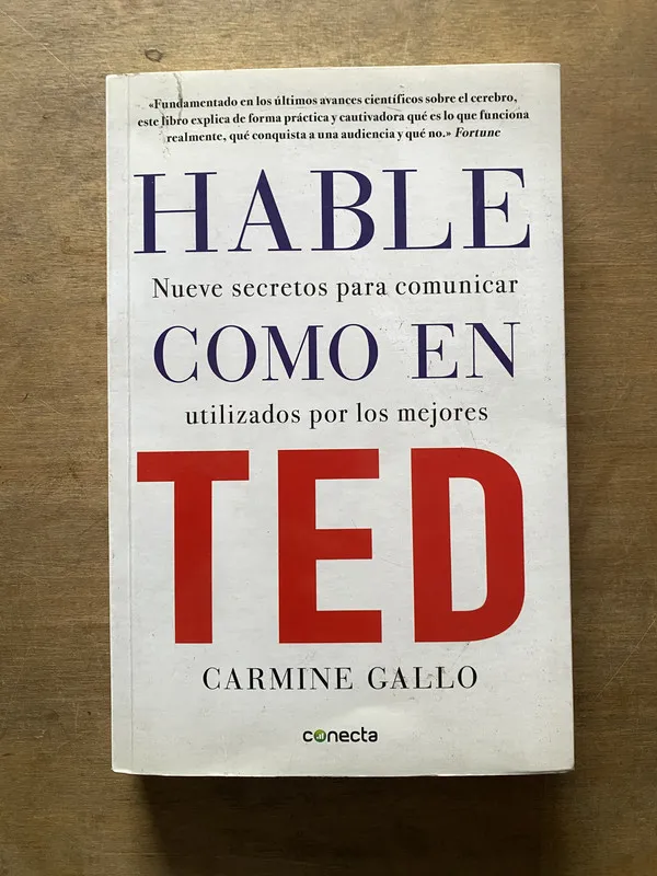 Hable como en TED - Gallo Carmine (3w6)