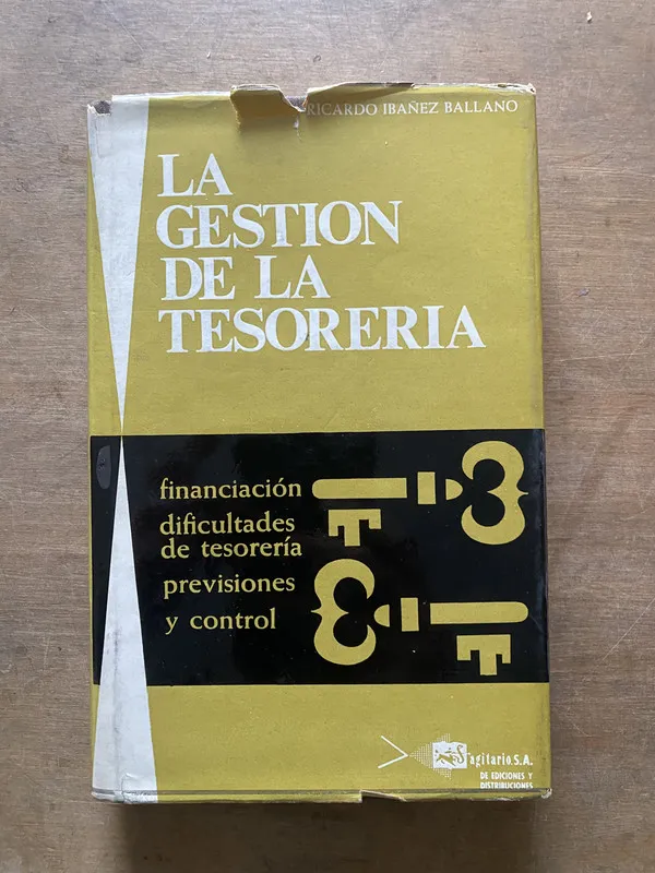 Tapa de La gestion de la tesoreria - Ibañez Ballano Ricardo (3w6)