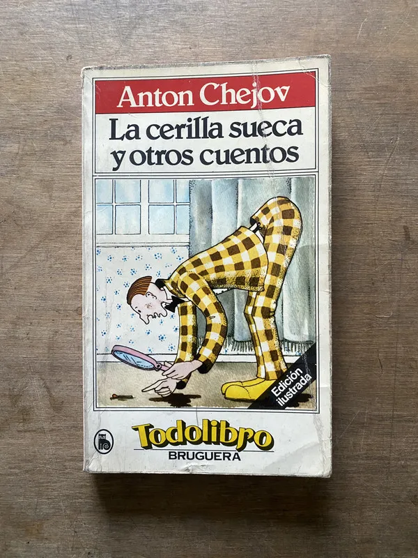 Tapa de La cerilla sueca y otros cuentos - Chejov Anton (3w6)