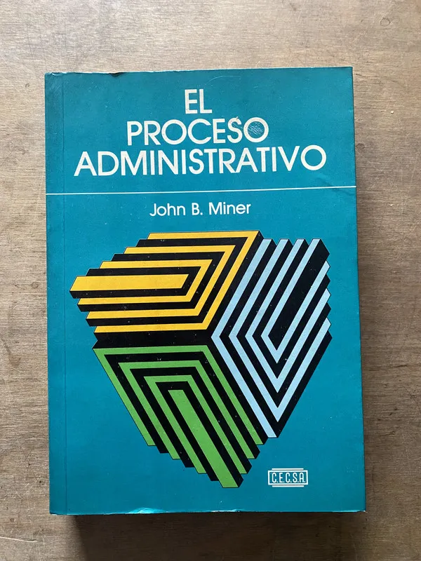 Tapa de El Proceso Administrativo - Miner John B. (3w7)