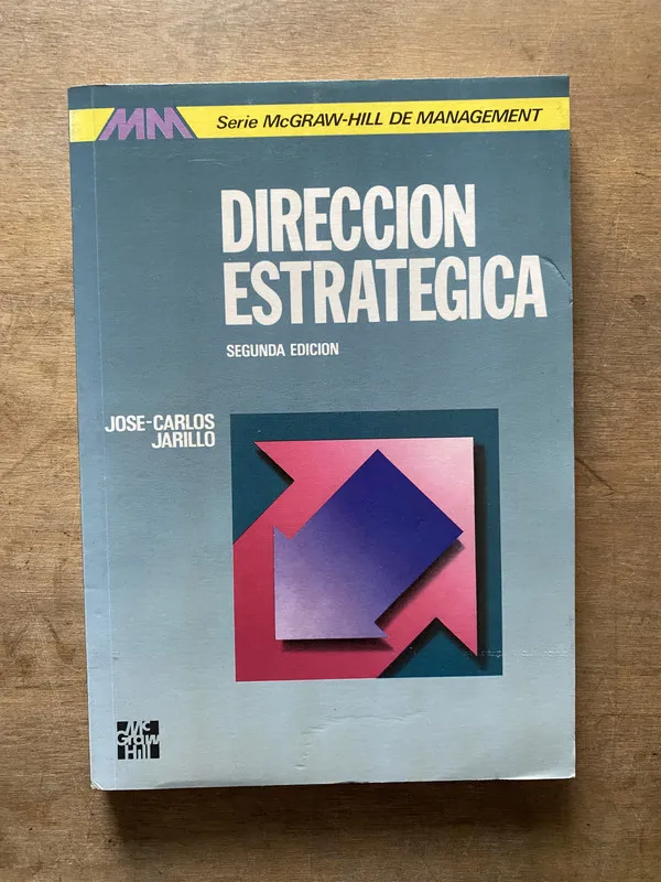 Tapa de Direccion Estrategica - Jarillo Jose-Carlos (3w7)