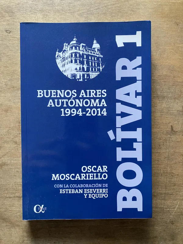 Bolivar 1 - Moscariello Oscar (3w7)