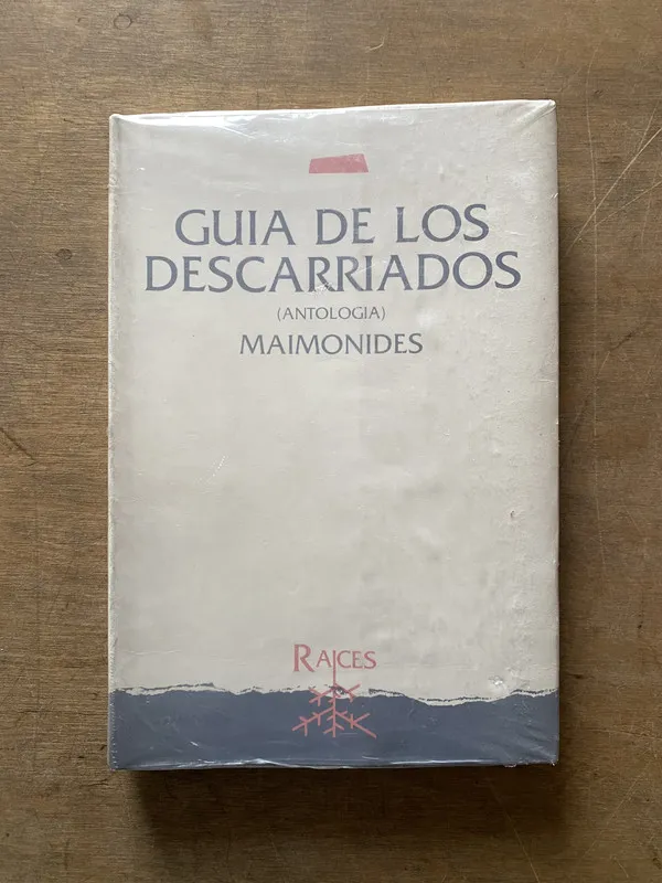 Guia de los Descarriados - Maimonides (3t1)