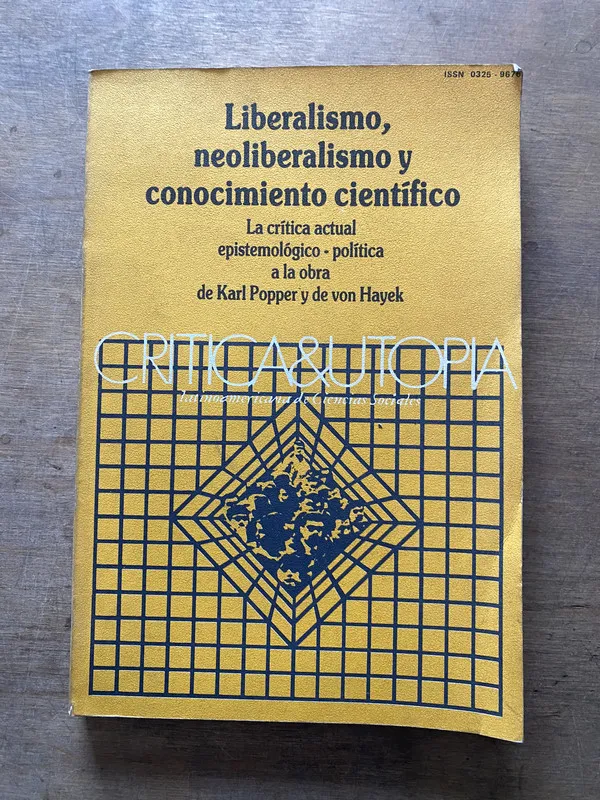 Liberalismo neoliberalismo y conocimiento cientifico - (3t