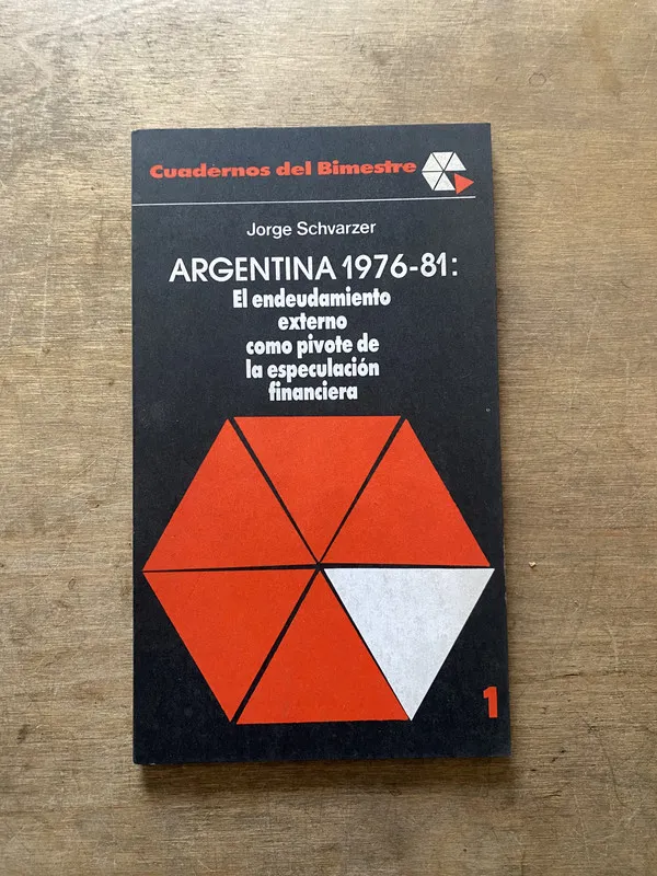 Argentina 1976-81 - Schvarzer Jorge (3t1)
