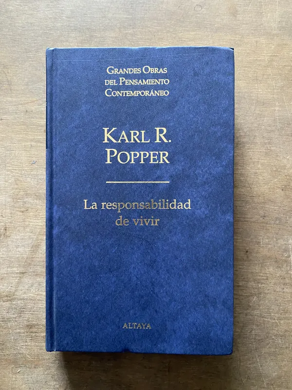 La responsabilidad de vivir - Popper Karl R. (3t2)