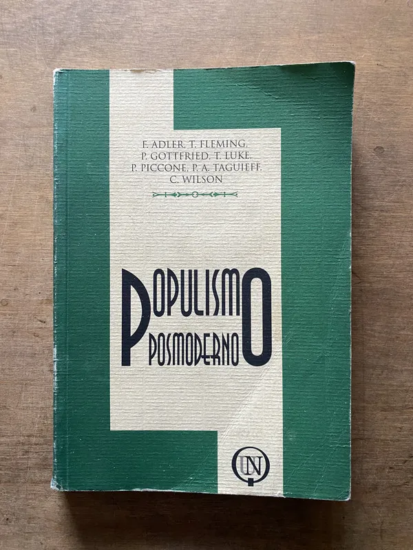 Populismo Posmoderno - Adler (3t2)