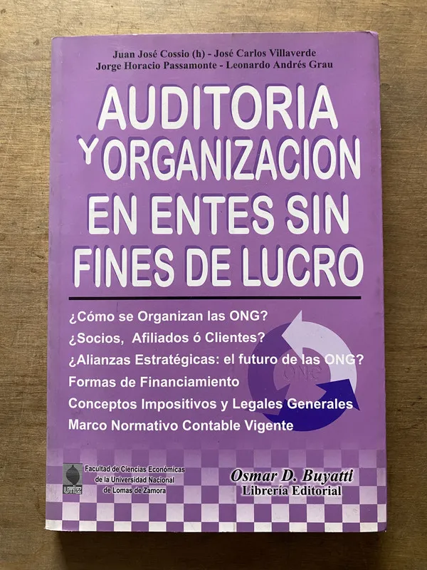 Auditoria y Organizacion en Entes Sin - Cossio (h) (3t3)