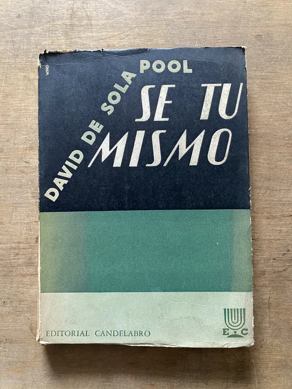 Se tu mismo - De Sola Pool David (3t3)