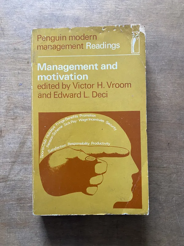 Management and motivation - Vroom (3t3)