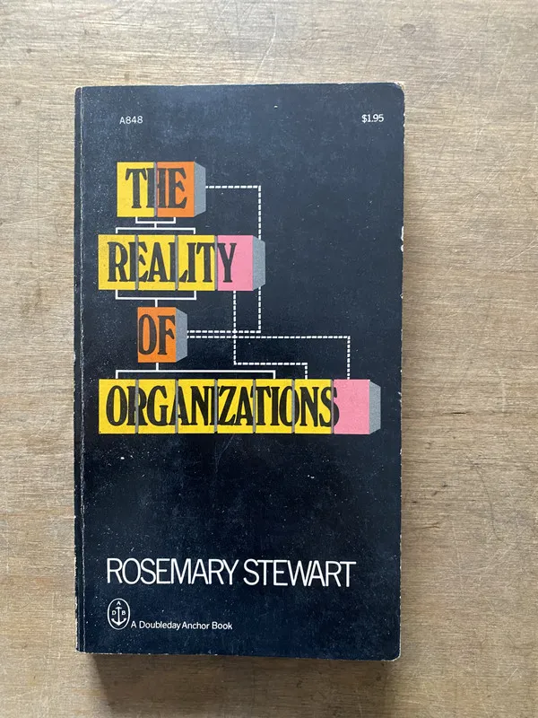 Tapa de The Reality of Organizations - Stewart Rosemary (3t3)