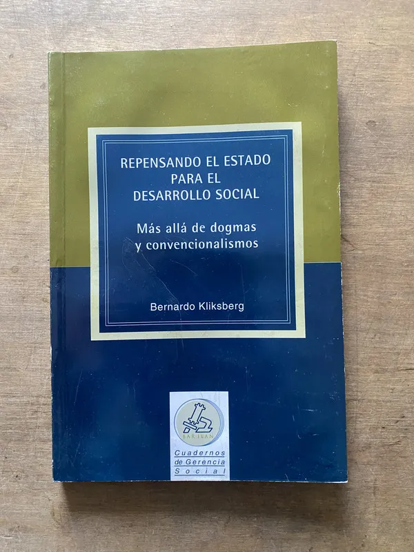 Repensando el Estado para el Desarrollo - Kliksberg (3t4)