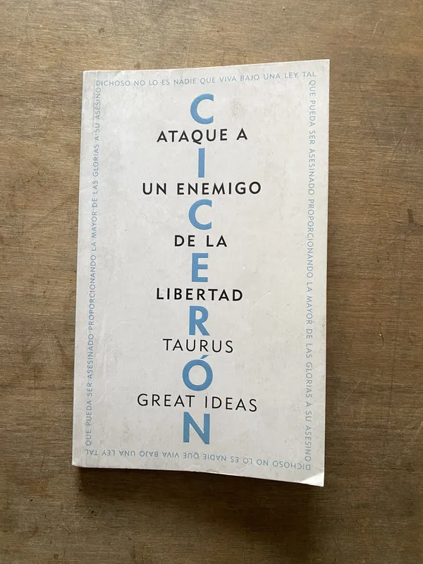 Ataque a un enemigo de la libertad - Ciceron (3t4)