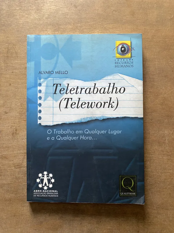 Tapa de Teletrabalho (Telework) - Mello Alvaro (3t4)