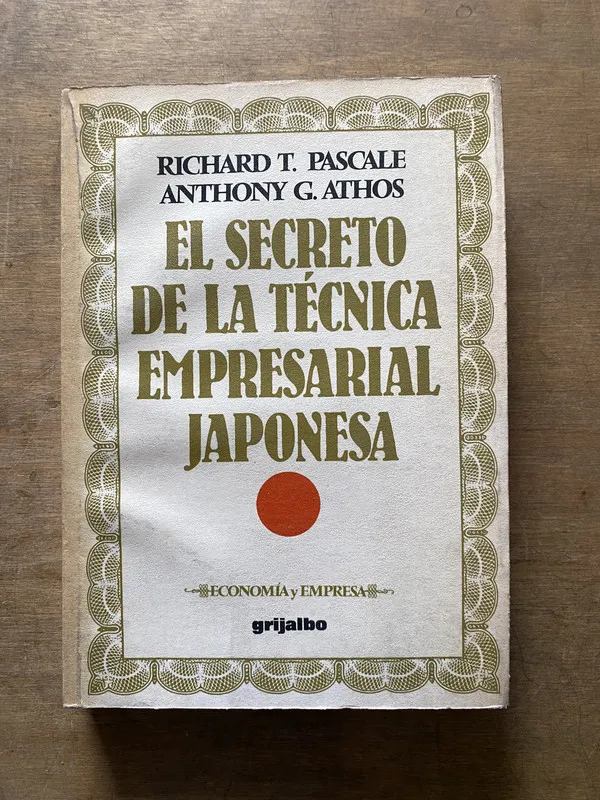 Tapa de El secreto de la tecnica empresarial - Pascale (3t4)