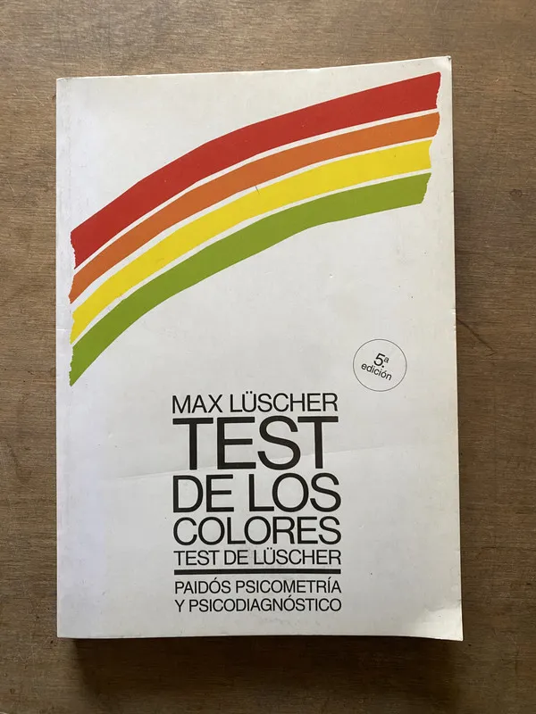 Tapa de Test de los Colores - Luscher Max (3t4)