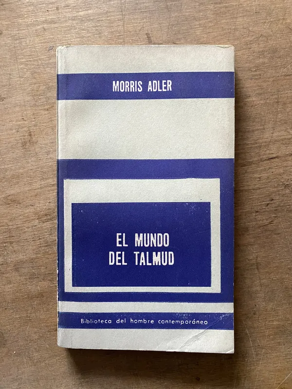 El mundo del Talmud - Adler Morris (3t4)