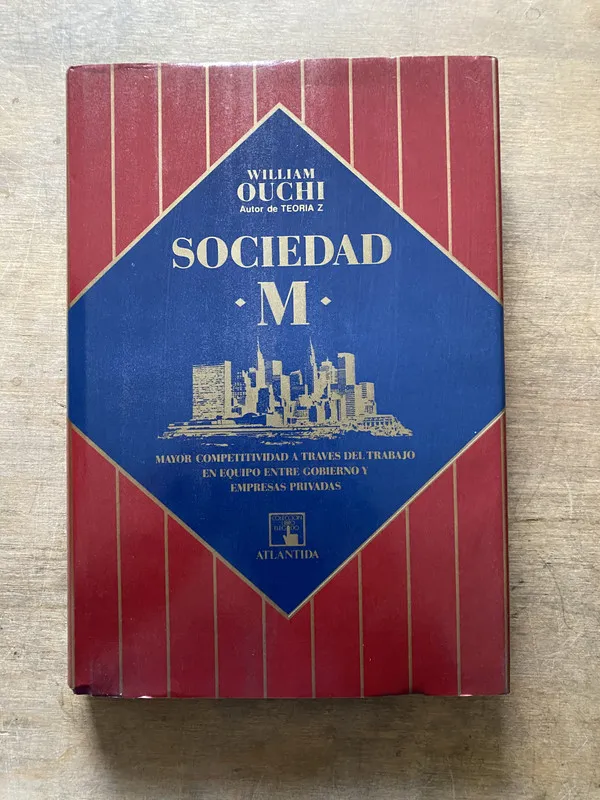 Tapa de Sociedad M - Ouchi William (3t4)