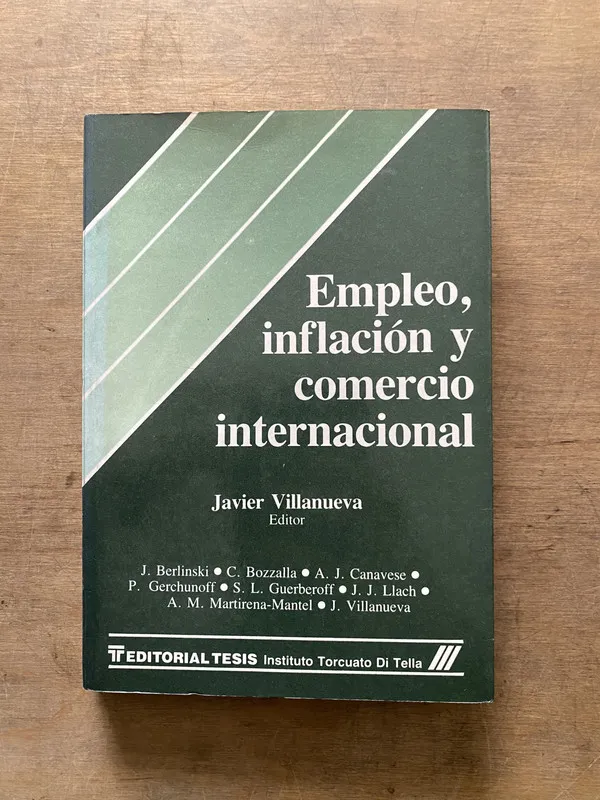 Tapa de Empleo inflacion y comercio - Villanueva (3t5)