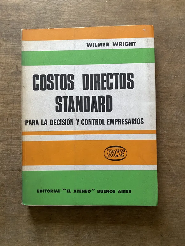 Costos Directos Standard - Wright Wilmer (3t6)