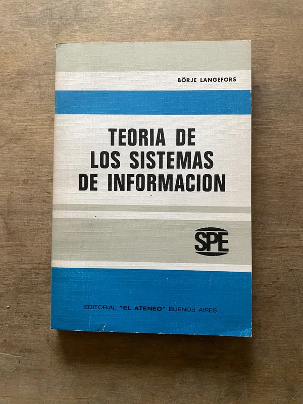 Teoria de los Sistemas de Informacion - Langefors (3t6)
