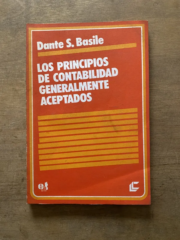 Tapa de Los principios de contabilidad generalmente - Basile (3t6)