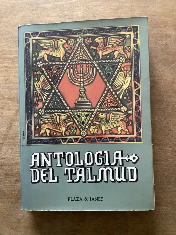 Tapa de Antologia del Talmud - David Romano (3t7)