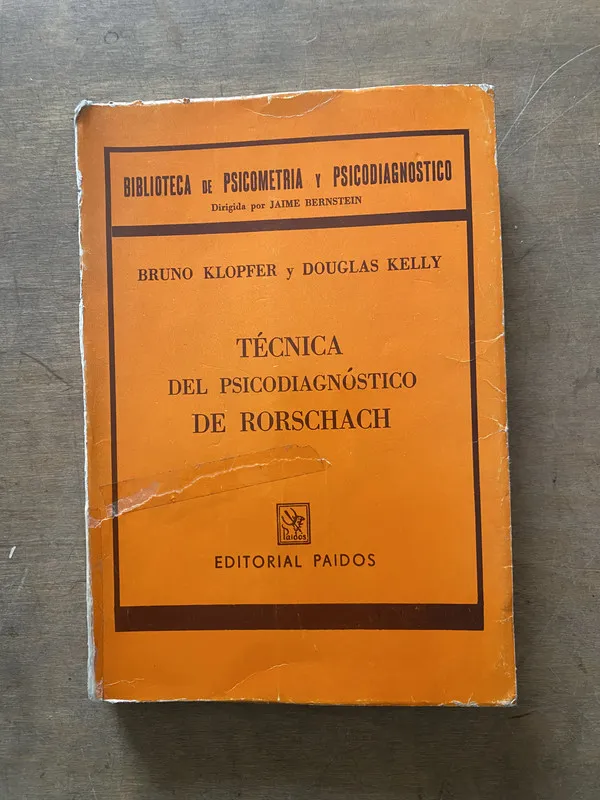 Tecnica del Psicodiagnostico de Rorschach - Klopfer (3t7)