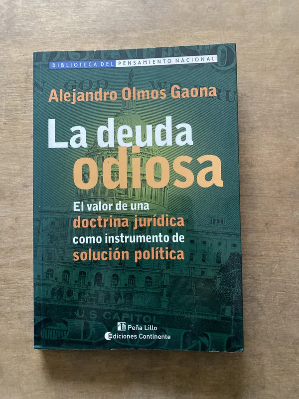 La deuda odiosa - Olmos Gaona Alejandro (3s1)