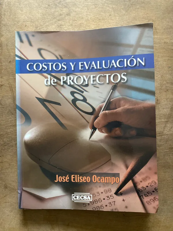 Costos y Evaluacion de Proyectos - Ocampo Jose Eliseo (3s1)
