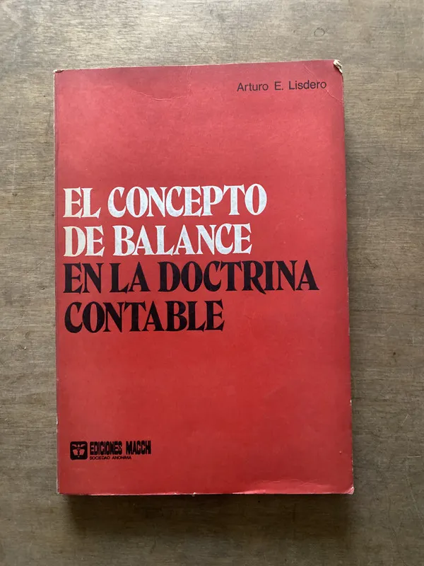 El concepto de balance en la doctrina - Lisdero (3s1)