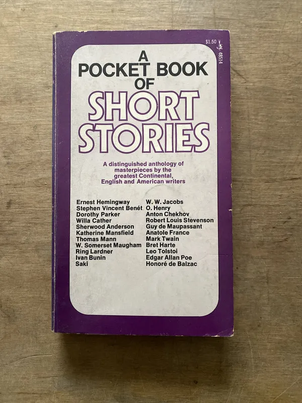 Tapa de A Pocket Book of Short Stories - (3s2)