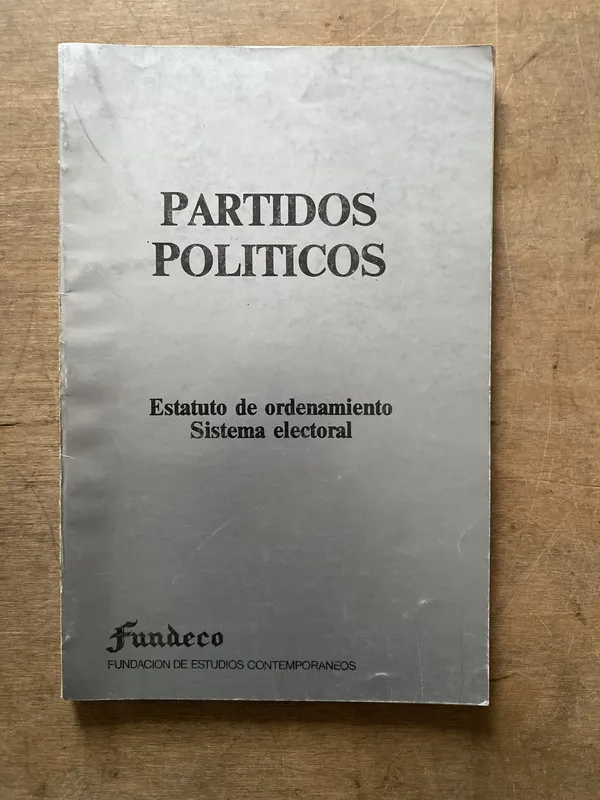 Tapa de Partidos Politicos - (3s2)
