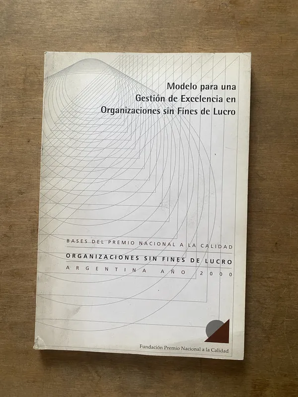 Tapa de Modelo para una Gestion de Excelencia en Organizaciones sin