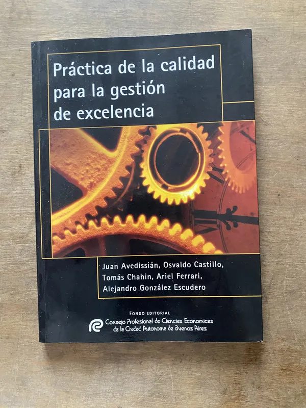 Tapa de Practica de la calidad para la gestion de - Avedissian (3s3