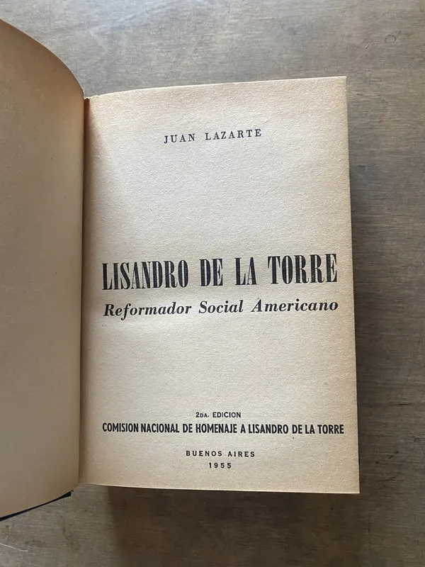 Lisandro de la Torre - Lazarte Juan (3s3)