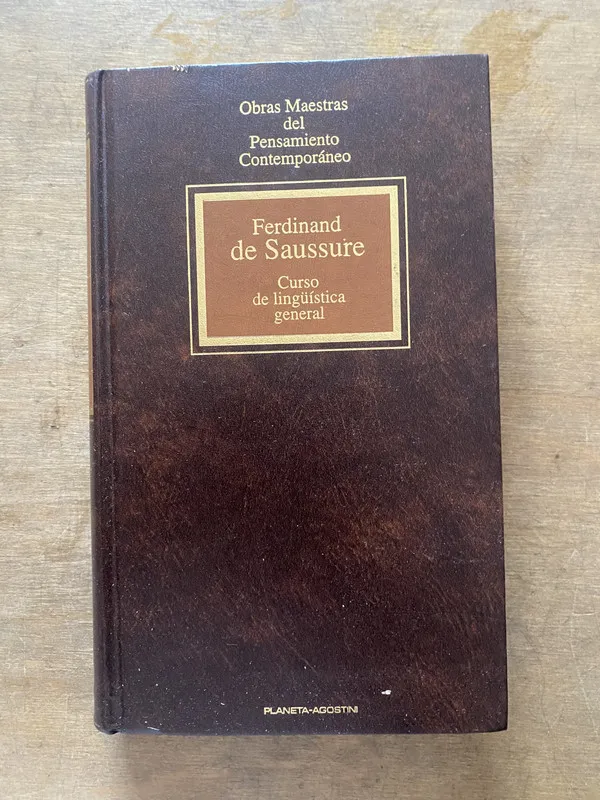 Curso de linguistica general - de Saussure Ferdinand (3s3)
