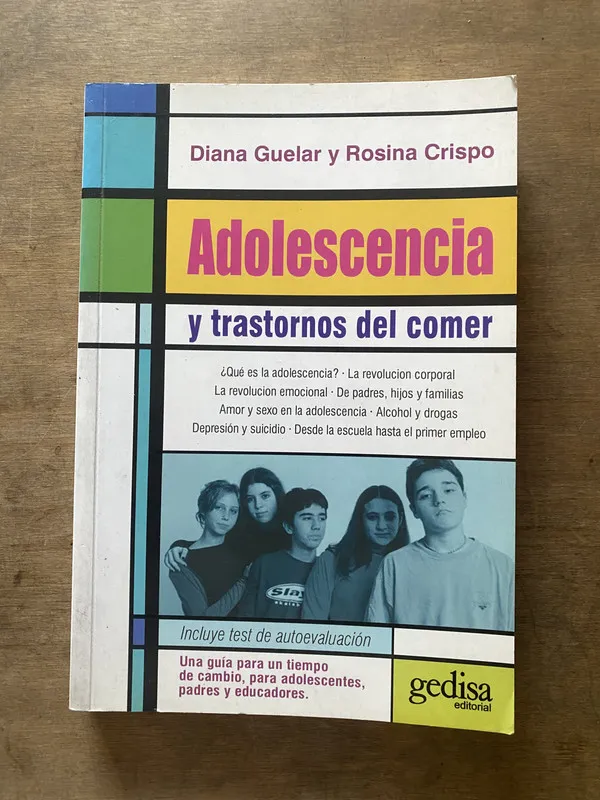 Tapa de Adolescencia y trastornos del comer - Guelar (3s3)
