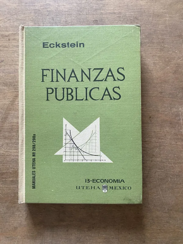 Tapa de Finanzas Publicas - Eckstein (3s3)