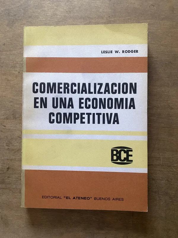 Comercializacion en una economia competitiva - Rodger (3s4)