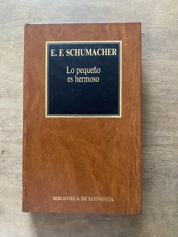 Lo pequeño es hermoso - Schumacher E F (3s4)