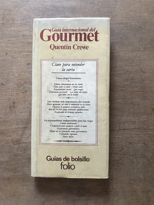 Tapa de Guia internacional del Gourmet - Crewe Quentin (3s4)